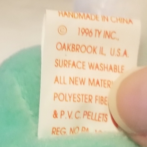 EUC 1996 Beanie Baby Hippity the bunny - Picture 7 of 9